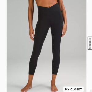 NWT Lululemon Align V-Waist Pant 25" Black Size 2